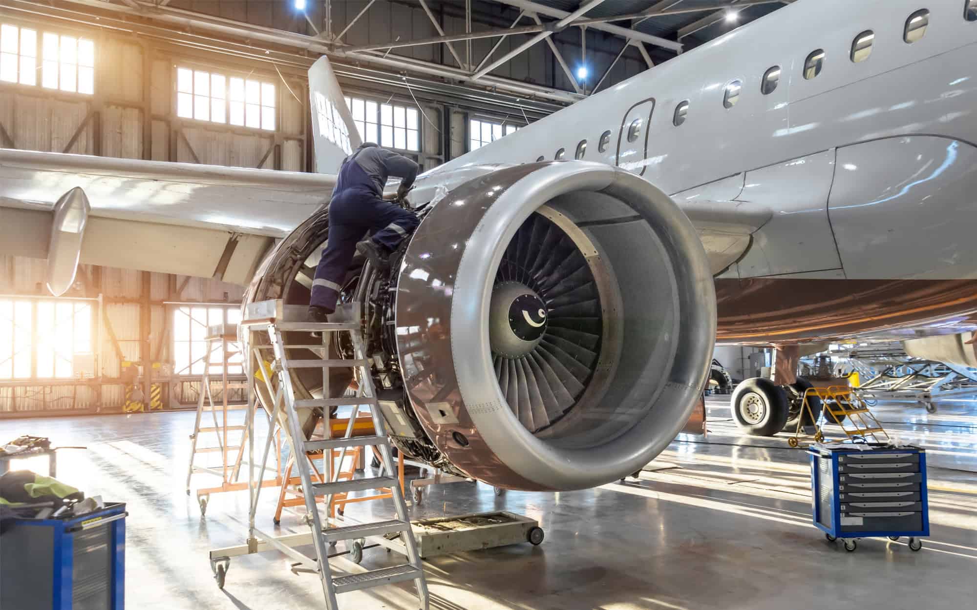 Jet Engine Construction Maintenance